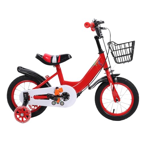 Fafeims Kinderfahrrad, Leichte Steuerung, Leicht zu Erlernen, Verstellbarer Sitz, Kinderfahrrad, Geeignet für Im Alter von 3–10 Jahren (16 Zoll) von Fafeims