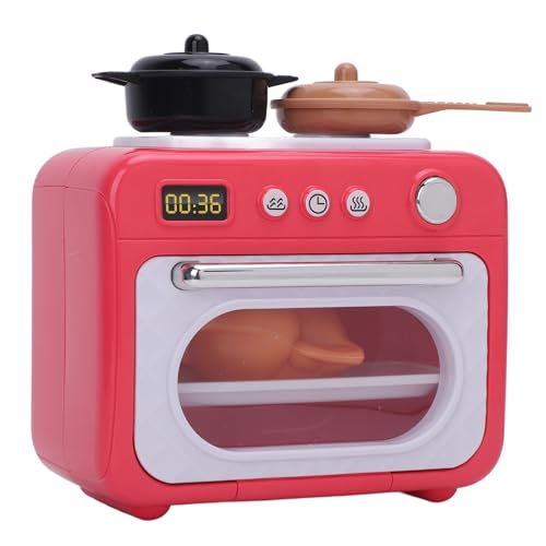 Fafeims Kompaktes ABS -Material Kids Microwave -Spielzeug mit Rotierenden Zifferblättern, Drückenknöpfen und Lebensmittelspielzeug für Bildungskoch, So Tun Spielerlebnis, Tragbares Design mit Fafeims Kompaktes ABS -Material Kids Microwave -Spielzeug mit Rotierenden Zifferblättern, Drückenknöpfen und Lebensmittelspielzeug für Bildungskoch, So Tun Spielerlebnis, Tragbares Design mit von Fafeims