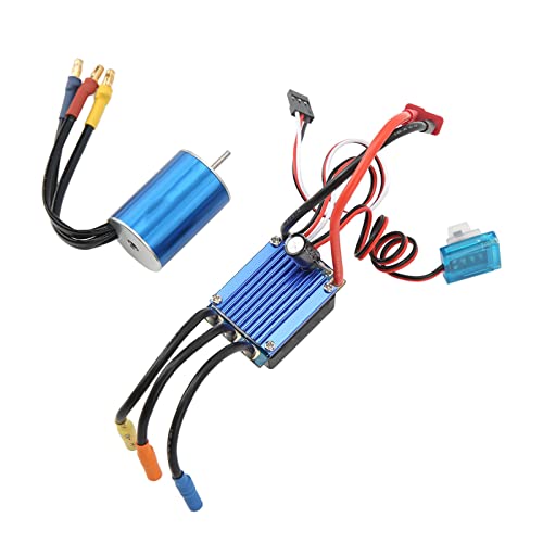 Fafeims Langlebig 2435 4500KV Motor 25a für, HSP, Wltoys 1/16 1/18 RC -Auto, Edelstahlausgangswelle, Qualität überlegene Komponenten von Fafeims