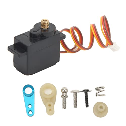 Fafeims Metall Digital Servo, Ersatz -RC -Servo mit 28T Gear Metal Gear -Servo Schnelles Reaktion für 284131 1/28 RC -Autos Geeignet Fafeims Metall Digital Servo, Ersatz -RC -Servo mit 28T Gear Metal Gear -Servo Schnelles Reaktion für 284131 1/28 RC -Autos Geeignet von Fafeims