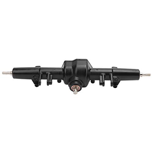 Fafeims Metallgetriebe RC -Achsbaugruppe für MN86K MN1/12 RC -Auto Ersatzteile, Haltbarer Zahnrad für Kühles Fernbedienungsauto, Metall und Kunststoff, Schwarz, Vordere Achse (Backbridge) von Fafeims