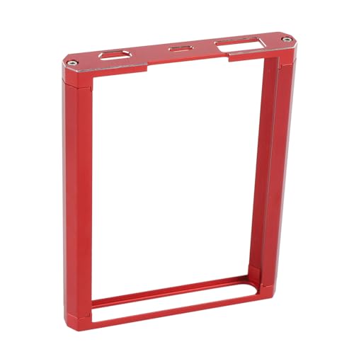 Fafeims NB4 -Fernbedienungsschutzrahmen, Aluminiumlegierung Metall -Basisklasse mit Schocksicherem Design für den NB4 -Sender RC Car Drone Controller (Rot) von Fafeims