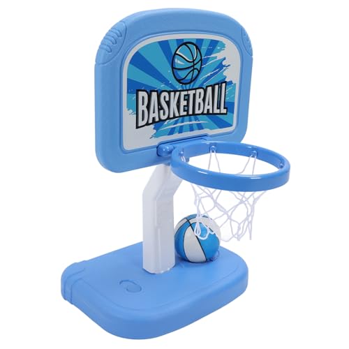 Fafeims Pool-Basketballkorb, Höhenverstellbares Swimmingpool-Basketballset mit 2 Bällen und Pumpe, Einfach Zusammenzubauendes Outdoor-Spiel für für den Poolbereich Im Hinterhof von Fafeims