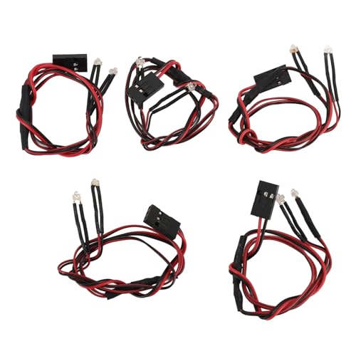 Fafeims RC Car Light Kit, 5pcs 3 Mm Hohe Helligkeit Pilz -LED -Perlen mit Silikonbeschichtung, Schockdes Crawler -Leuchten für 1/24 1/18 RC -Modell Fafeims RC Car Light Kit, 5pcs 3 Mm Hohe Helligkeit Pilz -LED -Perlen mit Silikonbeschichtung, Schockdes Crawler -Leuchten für 1/24 1/18 RC -Modell von Fafeims