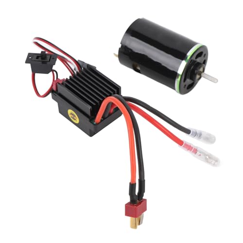 Fafeims RC Crawler 540 Gebürstetem Motor für 1/10 -Skala Gebürstete Motor -ESC -Set mit Kugellagerausgangsseite (35T) von Fafeims
