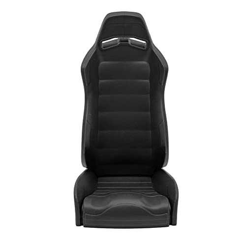 Fafeims RC Plastsimulation Führt die Sitzrealistische Dekoration für Verfolgte Fahrzeuge Für/Axial/HSP/ // HPI aus (Black) von Fafeims