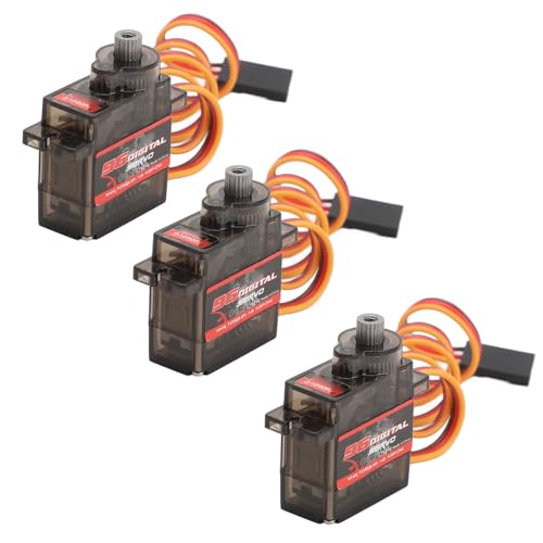 Fafeims RC -Servo, Leichte & Flexible, Vielseitige Anwendungen, Schnelle Reaktion, Hochtorsionsausgang, Langlebige Konstruktion, Ideal für RC -Drohnen Roboter für Autos, Geeignet für Drohnen, Roboter, Fafeims RC -Servo, Leichte & Flexible, Vielseitige Anwendungen, Schnelle Reaktion, Hochtorsionsausgang, Langlebige Konstruktion, Ideal für RC -Drohnen Roboter für Autos, Geeignet für Drohnen, Roboter, von Fafeims