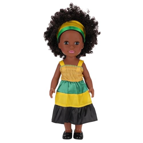 Fafeims Schwarze Babypuppe, 14 Zoll Schwarze Puppe Lebensee Afrikanische Babypuppe mit Detaillierten Gesichtszügen für Im Alter von 2 3 4 5 6 Fafeims Schwarze Babypuppe, 14 Zoll Schwarze Puppe Lebensee Afrikanische Babypuppe mit Detaillierten Gesichtszügen für Im Alter von 2 3 4 5 6 von Fafeims