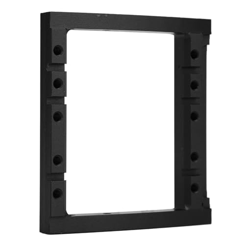 Fafeims Servo Mount Bracket, Aluminiumlegierung Stabile Struktur -Stoßfängermontage für 1/10 RC -Crawler mit TGH Rahmen für SCX10 (Black) von Fafeims