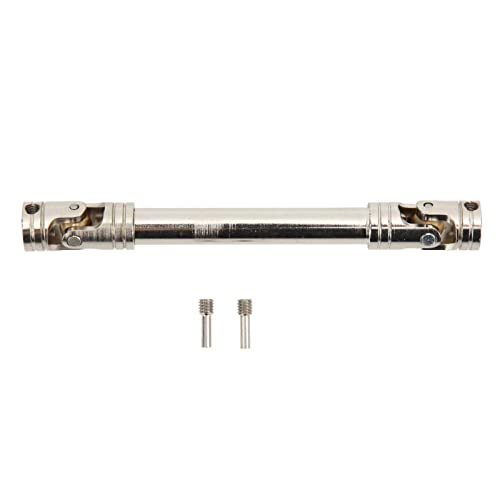 Fafeims Splin -Trainingsbaum in Universellem Stahl für, Einstellbare und Rost -Getriebewelle für RC 1/10 Autos, Silberne Farbe, Umfasst 2 Schrauben (110mm) von Fafeims