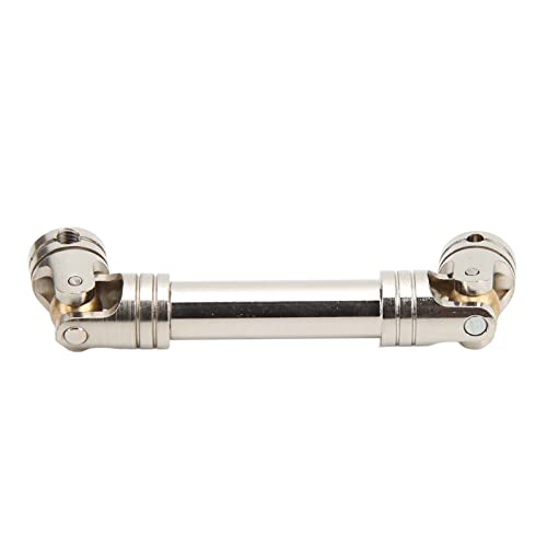 Fafeims Splin -Trainingsbaum in Universellem Stahl für, Einstellbare und Rost -Getriebewelle für RC 1/10 Autos, Silberne Farbe, Umfasst 2 Schrauben (85 mm) von Fafeims