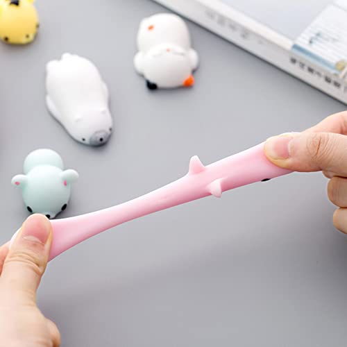 Fafeims Toue of Compressed Stress Stressspielzeug Süßes Tierspielzeug Weich für das Home Office, Dekompressionsobjekt (Tiger) (Fettes Schwein) von Fafeims