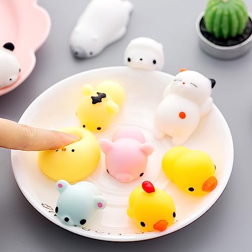 Fafeims Toue of Compressed Stress Stressspielzeug Süßes Tierspielzeug Weich für das Home Office, Dekompressionsobjekt (Tiger) (Panda) von Fafeims