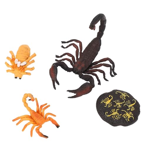 Flexible Skorpionmodell, Wachstumszyklusspielzeug, PVC -Tiermodell für, Interaktive Lernerfahrung mit Skorpion -Figur -Spielzeug, Sicher für von Fafeims