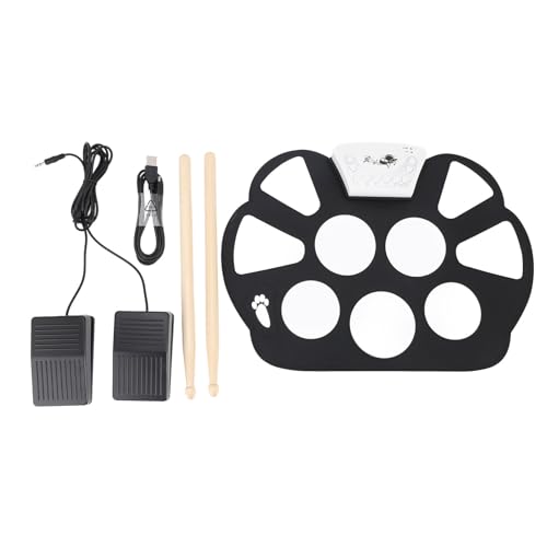 Handgerollte Pad Tragbares Elektronisches Pad Faltbares Silikonhandrollen Elektronischer Jazz Set für von Fafeims