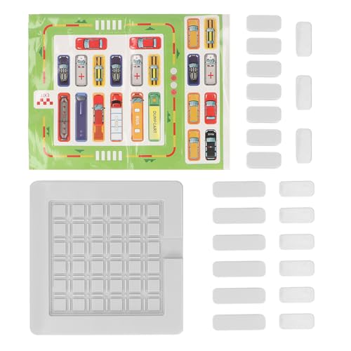 Slide -Puzzle -Spiel, Logisches Denken, Training von Parkplatzparkplatz Labyrinth Brain Teaser Slide Board Toy für, Fördert das Selbstvertrauen und die Kooperation von Kindern von Fafeims