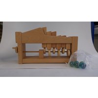 Dieters 013010 - Kleine Treppenkugelbahn, Murmelbahn, Holzspielzeug von Fagus