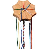 Fagus® 019146 - DIY Knüpfstern mit Baumwollgarn, Handarbeit, Basteln von Fagus