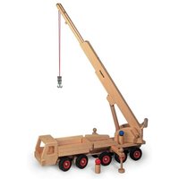 Fagus 10.32 - Mobilkran, Holzspielzeug, Kranfahrzeug von Fagus