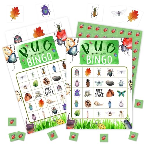 Bug Games Bingo-Karten, Insektenthemen-Bingo-Spiel, Käfer-Camping, Naturspiel für Familie, Freunde, große Multiplayer-Gruppenaktivitäten, Käfer-Party, Geburtstagsgeschenke, Geschenke -06 Bug Games Bingo-Karten, Insektenthemen-Bingo-Spiel, Käfer-Camping, Naturspiel für Familie, Freunde, große Multiplayer-Gruppenaktivitäten, Käfer-Party, Geburtstagsgeschenke, Geschenke -06 von Fahdatzh