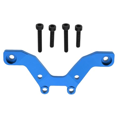 Fahoujs Aluminiumlegierung Vordere Stoßturmplatte Für 1/18 Typhon 380 Auto Schwarz Upgrade Teile Schutzhalterung von Fahoujs