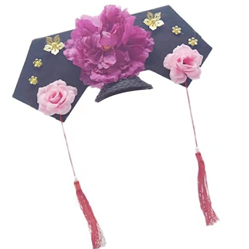 Fahoujs Antike Chinesische Kostümhut Mit Vintage Hochzeit Haarband Themen Party Sammeln Hat Bühnenaufführungen Requisiten Requisiten von Fahoujs