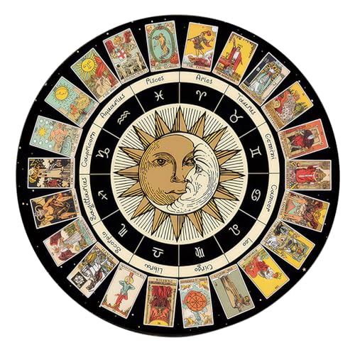 Fahoujs Astrologie Pendel Mat Tarot Karte Mousepad Gummi Gottesmatte Matte Winderpendel Zeremonie Matte Für Schreibtischdekoration Fahoujs Astrologie Pendel Mat Tarot Karte Mousepad Gummi Gottesmatte Matte Winderpendel Zeremonie Matte Für Schreibtischdekoration von Fahoujs