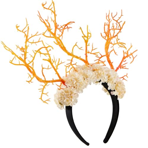 Fahoujs Branch Cosplay Headwear Party Horn Stirnbänder Teufel Animation Hair Hoop Für Live Show Rollenspiele Fahoujs Branch Cosplay Headwear Party Horn Stirnbänder Teufel Animation Hair Hoop Für Live Show Rollenspiele von Fahoujs