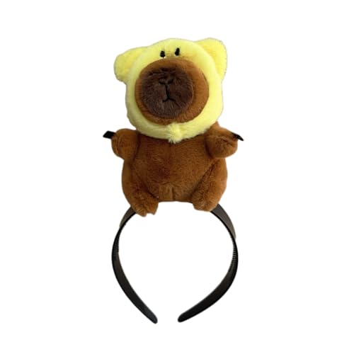 Fahoujs Cool Bangs Clip Lustige Capybaras Stirnband Cartoon Haar Kopfbedeckung Für Kinderbühnenschule Und Theatershows Fahoujs Cool Bangs Clip Lustige Capybaras Stirnband Cartoon Haar Kopfbedeckung Für Kinderbühnenschule Und Theatershows von Fahoujs