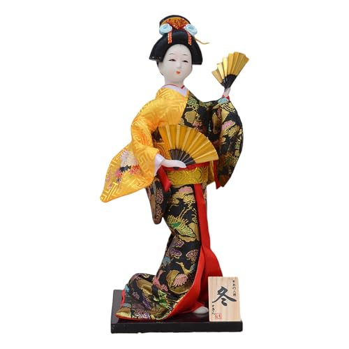 Fahoujs Exquisites 30 cm Japanische Kimono Puppen Handwerk Japanische Geisha Puppen Folk Für Kulturelle Enthusiasten Einzigartige Geschenksuchende Fahoujs Exquisites 30 cm Japanische Kimono Puppen Handwerk Japanische Geisha Puppen Folk Für Kulturelle Enthusiasten Einzigartige Geschenksuchende von Fahoujs