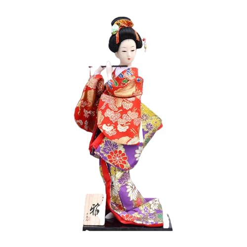Fahoujs Exquisites 30 cm Japanische Kimono Puppen Handwerk Japanische Geisha Puppen Folk Für Kulturelle Enthusiasten Einzigartige Geschenksuchende Fahoujs Exquisites 30 cm Japanische Kimono Puppen Handwerk Japanische Geisha Puppen Folk Für Kulturelle Enthusiasten Einzigartige Geschenksuchende von Fahoujs