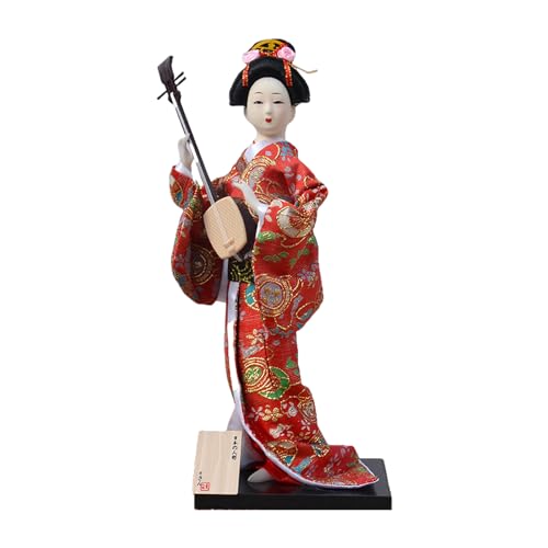 Fahoujs Exquisites 30 cm Japanische Kimono Puppen Handwerk Japanische Geisha Puppen Folk Für Kulturelle Enthusiasten Einzigartige Geschenksuchende Fahoujs Exquisites 30 cm Japanische Kimono Puppen Handwerk Japanische Geisha Puppen Folk Für Kulturelle Enthusiasten Einzigartige Geschenksuchende von Fahoujs