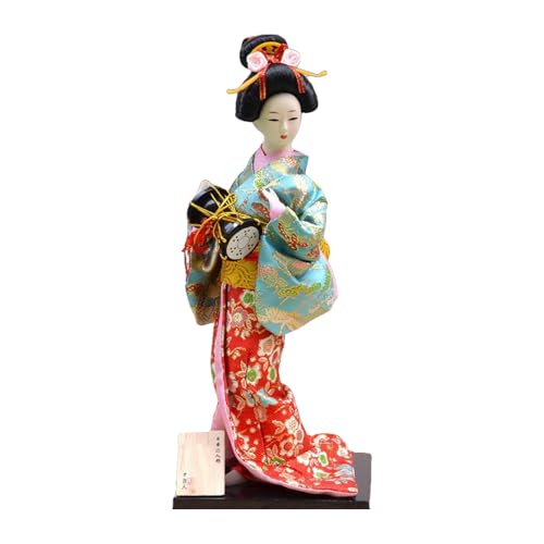 Fahoujs Exquisites 30 cm Japanische Kimono Puppen Handwerk Japanische Geisha Puppen Folk Für Kulturelle Enthusiasten Einzigartige Geschenksuchende Fahoujs Exquisites 30 cm Japanische Kimono Puppen Handwerk Japanische Geisha Puppen Folk Für Kulturelle Enthusiasten Einzigartige Geschenksuchende von Fahoujs
