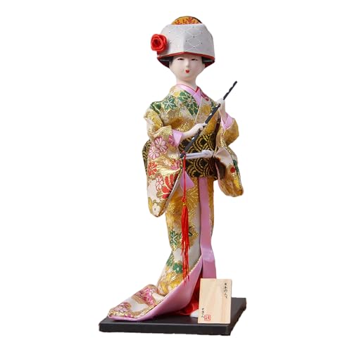 Fahoujs Exquisites 30 cm Japanische Kimono Puppen Handwerk Japanische Geisha Puppen Folk Für Kulturelle Enthusiasten Einzigartige Geschenksuchende Fahoujs Exquisites 30 cm Japanische Kimono Puppen Handwerk Japanische Geisha Puppen Folk Für Kulturelle Enthusiasten Einzigartige Geschenksuchende von Fahoujs