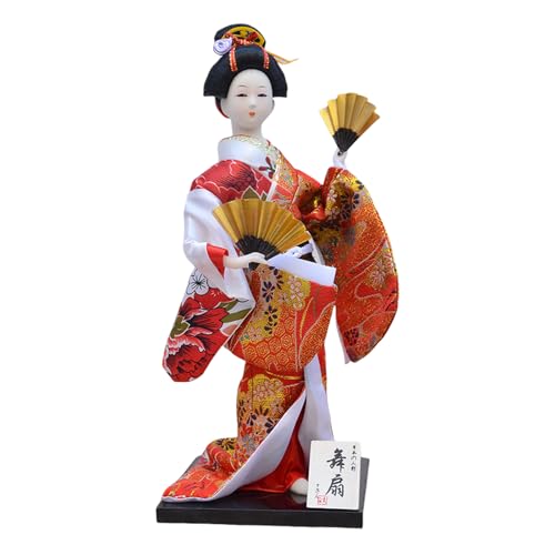 Fahoujs Exquisites 30 cm Japanische Kimono Puppen Handwerk Japanische Geisha Puppen Folk Für Kulturelle Enthusiasten Einzigartige Geschenksuchende Fahoujs Exquisites 30 cm Japanische Kimono Puppen Handwerk Japanische Geisha Puppen Folk Für Kulturelle Enthusiasten Einzigartige Geschenksuchende von Fahoujs