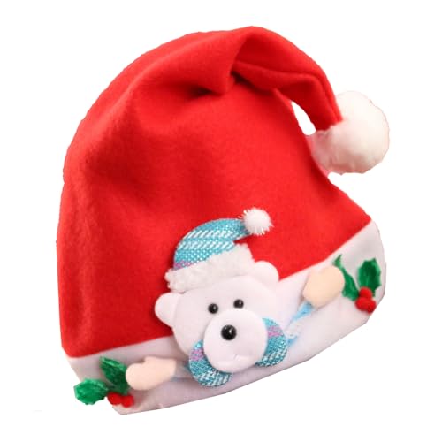 Fahoujs Festives Weihnachtshüte Weiche Acrylkomforthüte Unisex Holiday Wear Für Urlaubsfeiern Fahoujs Festives Weihnachtshüte Weiche Acrylkomforthüte Unisex Holiday Wear Für Urlaubsfeiern von Fahoujs