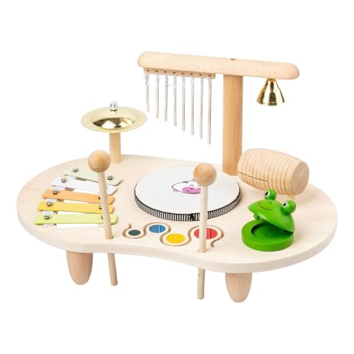 Fahoujs Frühes Lernen Musikinstrument Spielzeug Für Kinder Multisensorische Rhythmus Erkundungstätigkeit Für Feinmotorik Fähigkeiten Praxis Holzpercussion Instrument Kinder Fahoujs Frühes Lernen Musikinstrument Spielzeug Für Kinder Multisensorische Rhythmus Erkundungstätigkeit Für Feinmotorik Fähigkeiten Praxis Holzpercussion Instrument Kinder von Fahoujs