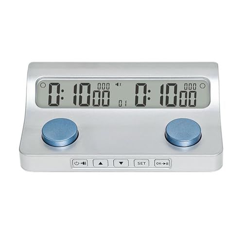 Fahoujs Game Refere Countdown Clock LED Display Cooking Fitnessstudio Workout Timer Digital Schachuhr Game Timer Für Schachliebhaber Portable Schachtimer Fahoujs Game Refere Countdown Clock LED Display Cooking Fitnessstudio Workout Timer Digital Schachuhr Game Timer Für Schachliebhaber Portable Schachtimer von Fahoujs