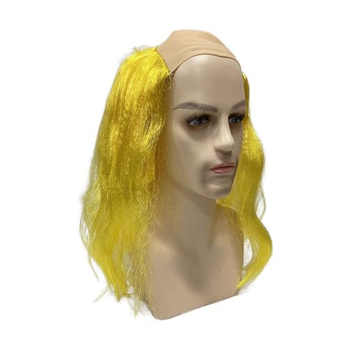 Fahoujs Haarige Kopfbedeckung Kahlen Mann Für Cosplay Bald Halloween Partys Perücken Streich Kostümzubehör Foto Requisiten Fahoujs Haarige Kopfbedeckung Kahlen Mann Für Cosplay Bald Halloween Partys Perücken Streich Kostümzubehör Foto Requisiten von Fahoujs
