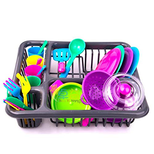 Fahoujs Kinder Realistisches Küchenspielzeug Für W/Korb Utensilmesser Spoon Spatel Kleinkinder Simulationstisch Ware Für Play Set Presch Fahoujs Kinder Realistisches Küchenspielzeug Für W/Korb Utensilmesser Spoon Spatel Kleinkinder Simulationstisch Ware Für Play Set Presch von Fahoujs