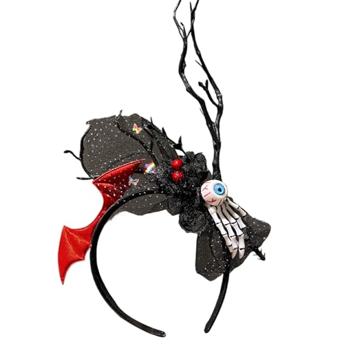 Fahoujs Kinderparty Skelett Stirnband Halloween Themenparty Haarhoop Rollenspiel Fahoujs Kinderparty Skelett Stirnband Halloween Themenparty Haarhoop Rollenspiel von Fahoujs