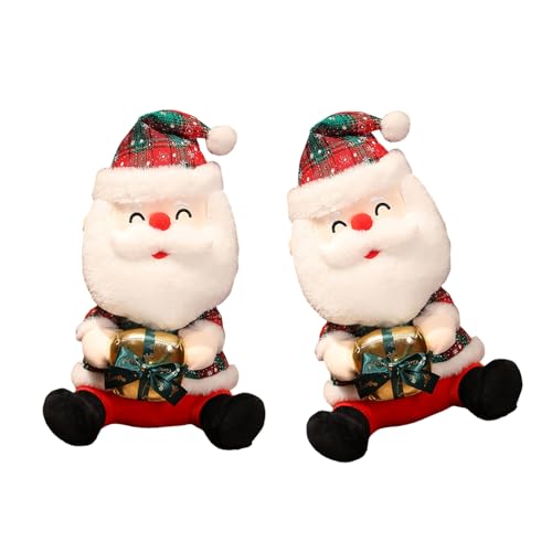 Fahoujs Realistischer Weihnachtsmann Mit Realistische Weihnachtsfigur Halten Geschenkboxzubehör Ideal Für Party Mittelstücke Fahoujs Realistischer Weihnachtsmann Mit Realistische Weihnachtsfigur Halten Geschenkboxzubehör Ideal Für Party Mittelstücke von Fahoujs