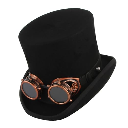 Fahoujs Roll Brims Wollhut Für Erwachsene Bühnenausführungen Themenparty Tall Maskeraden Dress Up Musikfestival Fahoujs Roll Brims Wollhut Für Erwachsene Bühnenausführungen Themenparty Tall Maskeraden Dress Up Musikfestival von Fahoujs