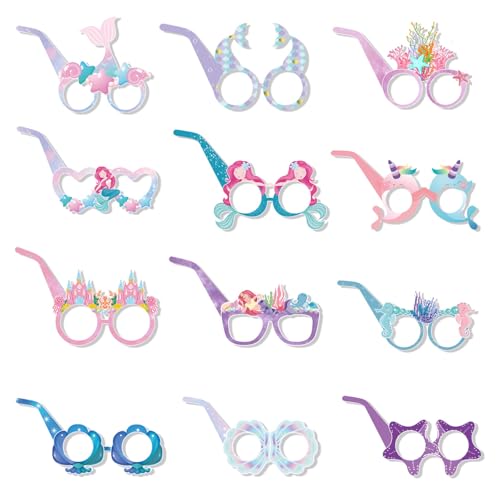 Fahoujs Spaß Mermaids Entworfenes Papier Spektakel Verwenden Sie Freundliche Meerjungfrau Papierbrillen Einzigartige Kinder Accessoire Für Verschiedene Anlässe Fahoujs Spaß Mermaids Entworfenes Papier Spektakel Verwenden Sie Freundliche Meerjungfrau Papierbrillen Einzigartige Kinder Accessoire Für Verschiedene Anlässe von Fahoujs