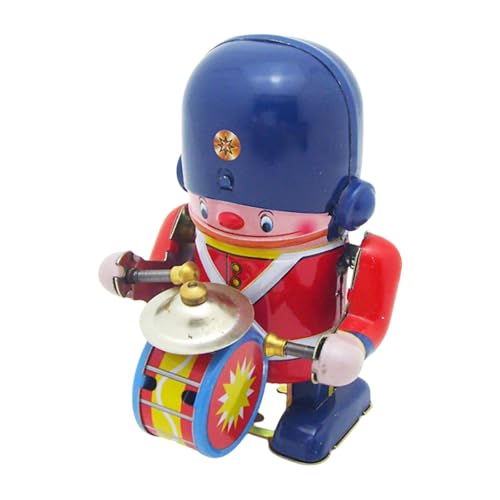 Fahoujs Vintage Schlagzeuger Roboter Zinn Spielzeugsoldat Nostalgic Windup Sammlerstück Für Oder Café Shop Dekoration Fahoujs Vintage Schlagzeuger Roboter Zinn Spielzeugsoldat Nostalgic Windup Sammlerstück Für Oder Café Shop Dekoration von Fahoujs