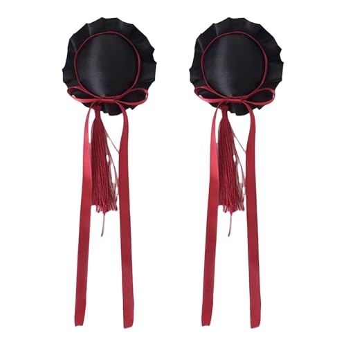Fransen Bowknot Hair Buns Haarclip Für Frauen Cosplay Party Kostüm Clip Halloween Kopfbedeckung Rollenspiel Rollenspiel Maid Kopfstücke Fransen Bowknot Hair Buns Haarclip Für Frauen Cosplay Party Kostüm Clip Halloween Kopfbedeckung Rollenspiel Rollenspiel Maid Kopfstücke von Fahoujs