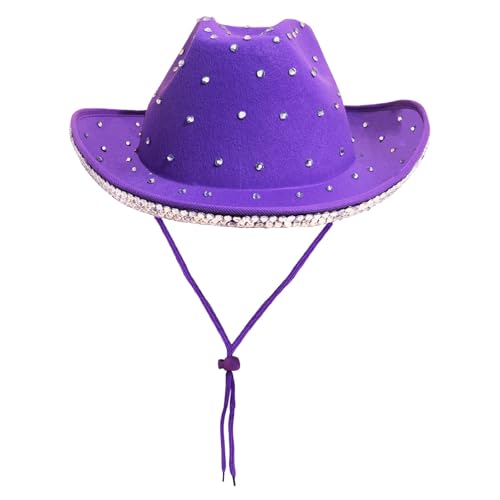Urlaub Panama Panama Crystal BriM Strasshändige Handperlenkristall Für Carnivals Musikfestival Panama Hüte Für Frauen von Fahoujs