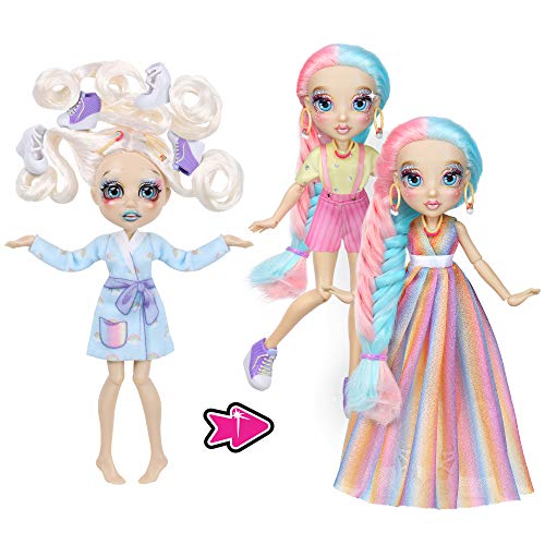 FailFix @2Dreami Epic Color 'N' Style Makeover Puppen-Set, 21,6 cm, modische Puppe mit Langen blonden Haaren und transformierendem Gesicht, mehrere Moden und Accessoires und Haarfärbe-Aktivität von Oonies