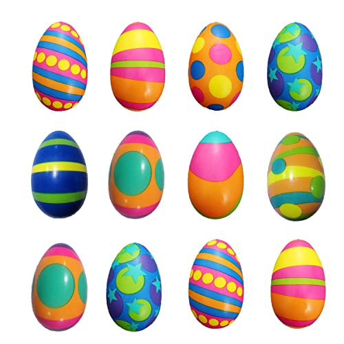 Ostern Geschenk Kinder, FainFun Anti Stress Bälle, Stressbälle Kinder, Ostergeschenke, Geschenke Ostern, Ostereier Ostereier, für Osterkörbchenfüller Ostergeschenke, Eiersuchen (Geometrie) von FainFun