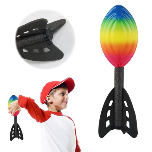 FainFun Vortex Aero, Rakete Aero aus Weicher Foam, Wurfrakete Outdoor Spaß für Groß und Klein, Aero Flyer, Rocket Werfen Klassische Langstrecke, Wurfspielzeug für Strand, Pool, Garten FainFun Vortex Aero, Rakete Aero aus Weicher Foam, Wurfrakete Outdoor Spaß für Groß und Klein, Aero Flyer, Rocket Werfen Klassische Langstrecke, Wurfspielzeug für Strand, Pool, Garten von FainFun